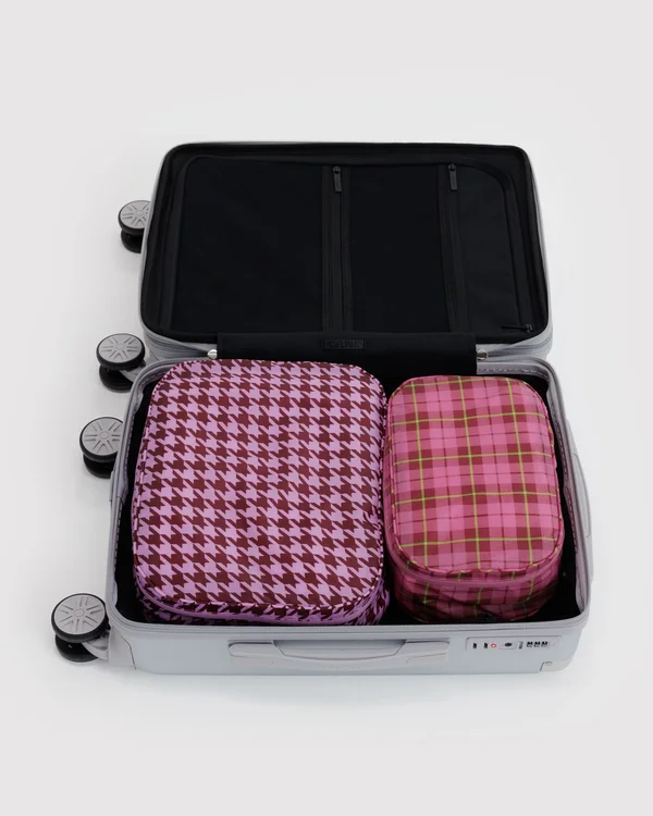 Packing Cube Set - Check Mix - Material: ripstop-nylon