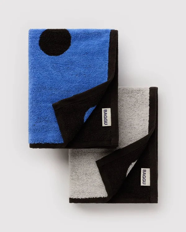 Hand Towel Set of 2 - Polka Dot Mix - Size: OS