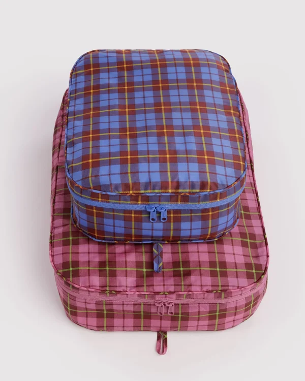 Large Packing Cube Set - Check Mix - Material: ripstop-nylon