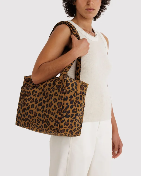 Everyday Cloud Bag - Leopard - Size: OS