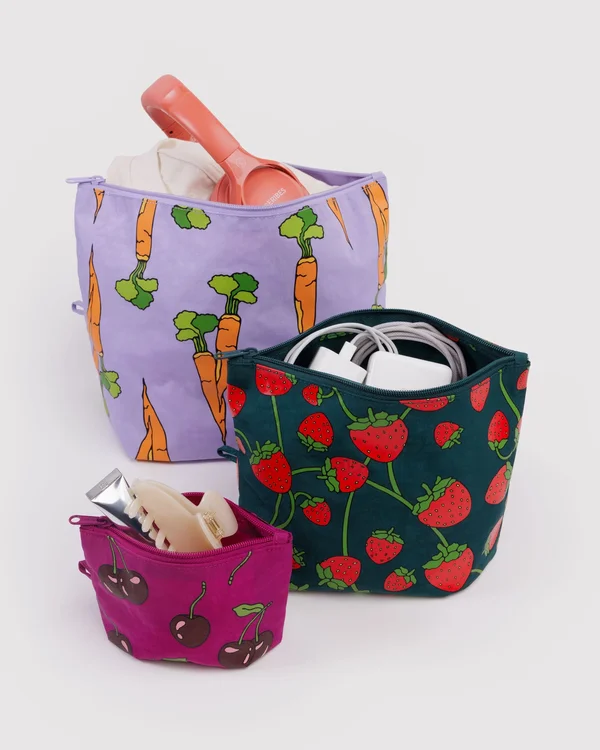 Go Pouch Set - Carrots & Berries - Size: OS