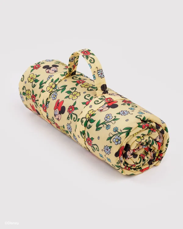 Puffy Picnic Blanket - Storybook Floral - Size: OS
