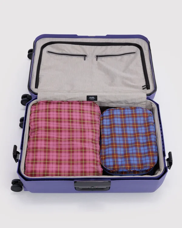 Large Packing Cube Set - Check Mix - Material: ripstop-nylon